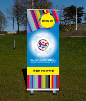 Rollup Utendørs (Tosidig)